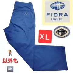 【美品】FIDRA BASIC XL 青 メンズ　パンツ　GOLF