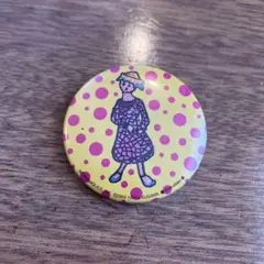草間彌生 ピンバッジ
