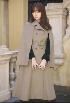 Mademoiselle 2Way Long Coat M 小嶋陽菜さん愛用♡