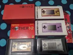 極美品】ゲームボーイミクロ MOTHER3 DELUXE BOX 1＋2セット