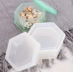 【新品未使用品】六角形シリコンモールド