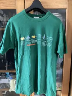 ☆限定☆当時物☆SUNTORY BEER 醸造プロセス Tシャツ 緑