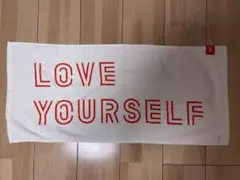 BTS タオル　LOVE YOUR SELF