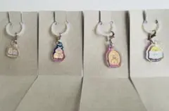 すみっコぐらし　アクリルチャーム　ぺんぎん？　とんかつ　たぴおか