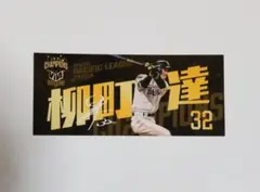 福岡ソフトバンクホークス 柳町達 優勝記念ステッカー