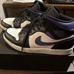 Nike Air Jordan 1 mid black/purple