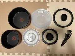 【7点セット】T-falなべ・蓋・保存用蓋・取っ手