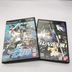機動戦士ガンダムSEED & ガンダム 2本セット　ps2 ゲームソフト　セット