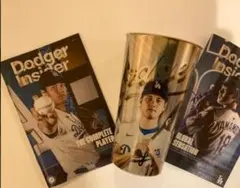 ドジャースタジアム限定配布　大谷　山本　ドジャーインサイダーとカップカップ