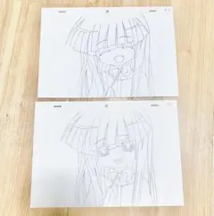 ひぐらしのなく頃に　直筆 原画 7枚 セット　セル画 ひぐらしのなく頃に 直筆 原画 7枚 セット セル画 - メルカリ