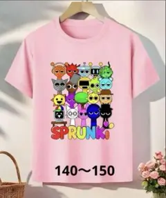 スプランキー　キャラクターＴシャツ　１４０〜150 綿９５%