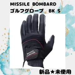 新品★未使用MISSILE BOMBARD ゴルフグローブ BK S