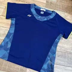 YONEX Cool Dry Tシャツ Lサイズ 青