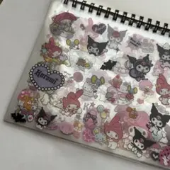 サンリオ・シール張・10枚入り