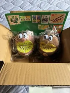 ゼスプリ キウイブラザーズ ぬいぐるみ 小ペアセット 非売品 キャンペーン当選品