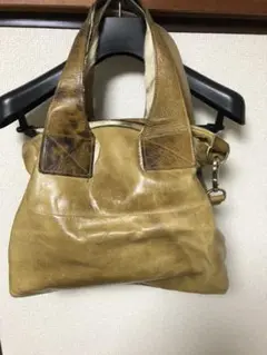 Jas M.B.レザーショルダーバッグ