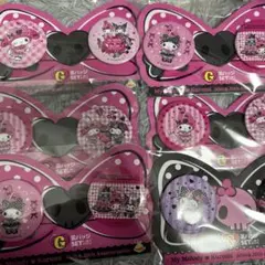 マイメロ♡クロミくじ　50周年缶バッチセット 6セット
