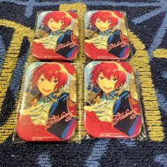あんスタ 一番カフェ スクエア缶バッジ 返礼祭 朱桜司