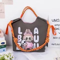 キャラクター刺繍エコバッグ 43cm×40cm お出かけおすすめ！即購入OK