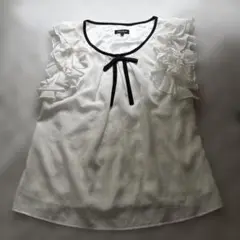 Riccinie New York フリルノースリーブ 0サイズ