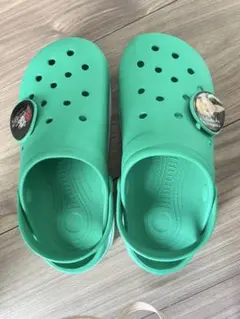 ミントグリーン サンダル Mサイズ