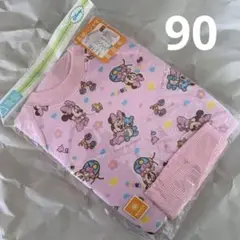 ミニーマウス 長袖パジャマ 90