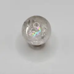 【早い者勝ち】【透明度高め】【浄化】爆虹アイリスクォーツミニスフィア28.5mm