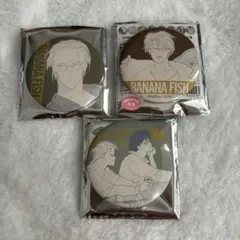 バナナフィッシュ　缶バッジ　HMV ローソン　アッシュ　英二