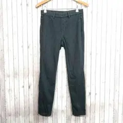 UNIQLO ユニクロ*ストレッチ カジュアル レギンス パンツ【L】グレー