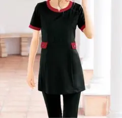 新品 Lサイズ エステサロン ユニフォーム チュニック制服 受付嬢 看護 介護