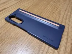 Galaxy Z Fold6 純正ケース（Sペン収納）〔ネイビー中古品〕