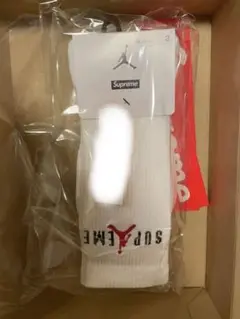 Supreme Jordan ソックス 未開封
