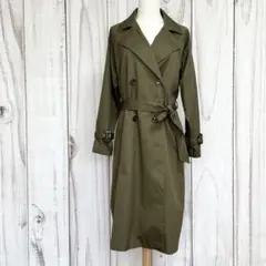 ViS ビス トレンチコート レディース カーキ フリーサイズ