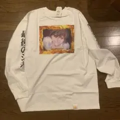 エヴァンゲリオンコラボ 最後のシ者ロンTEEホワイト 白 CALNAMUR XL