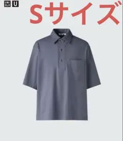 UNIQLO U エアリズムコットンポロシャツ グレー S