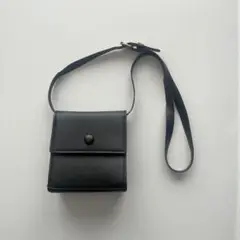 ミニバッグ　黒　合皮　韓国製