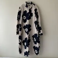 marimekko UNIKKO シャツワンピース