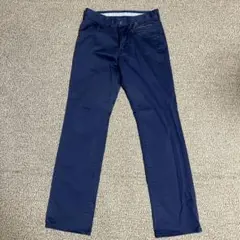 新品　パンツ　ネイビー