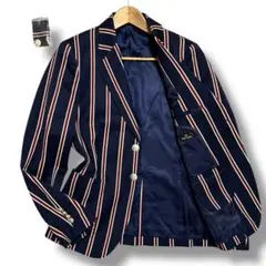 Paul Smith ストライプ テーラードジャケット M 日本製 銀ボタン