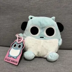 【新品•未使用】ブルーハムハム カラビナ付きぬいぐるみポーチ まがお マスコット