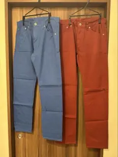GU メンズカラーパンツ セット売り✨️