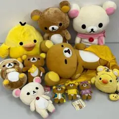 リラックマ ぬいぐるみ マスコット まとめ コリラックマ キイロイトリ