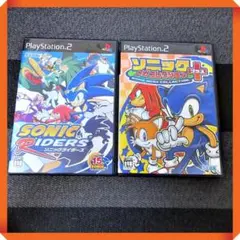 PS2ソフト【動作確認】ソニック メガコレクション プラス、ソニックライダーズ