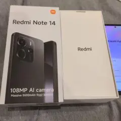 xiaomi Redmi Note 14 メモリ6GB/ストレージ128GB
