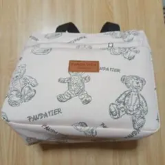 PANDA YIER クマ柄トートバッグ