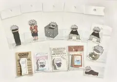 呪術廻戦　ジロリ　〜ますシリーズ　ステッカー　アクリルクリップ　まとめ売り