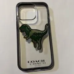 COACH 恐竜デザイン iPhone13pro用ケース