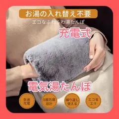 【新品未使用】湯たんぽ 充電式 ゆたんぽ 蓄熱式 コードレス 急速充電