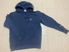 チャンピオン　パーカー　紺色　メンズM