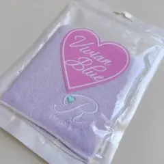 ☆ ライトオン VIVIAN BLUE イニシャルハンカチ パープル 新品未開封